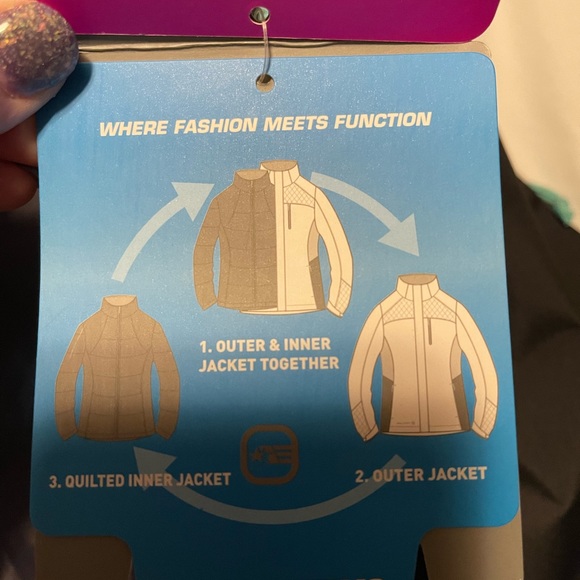 Brand new winter ski coat 3 in 1 - Picture 8 of 10